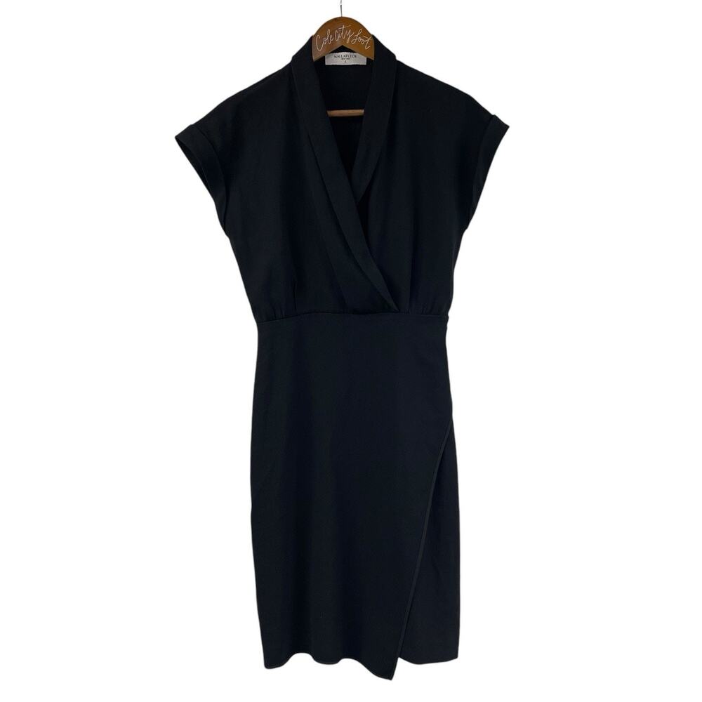 MM LaFleur New York The Tory Dress Little Black Sheath Dress 2 Classic Designer